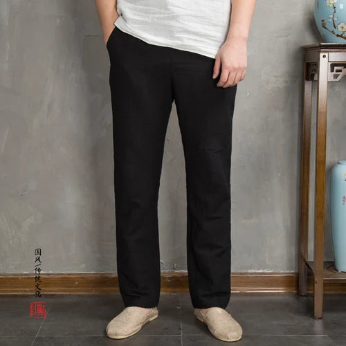 Cosmo loose lenin pants