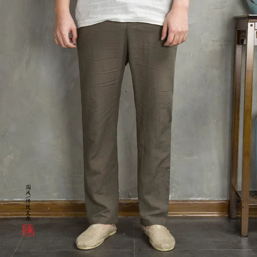 Cosmo loose lenin pants