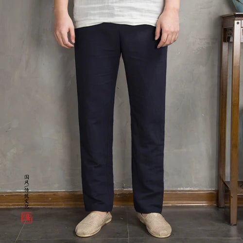 Cosmo loose lenin pants