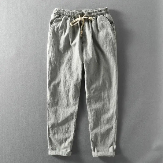MinimalistMen's Linen Pants
