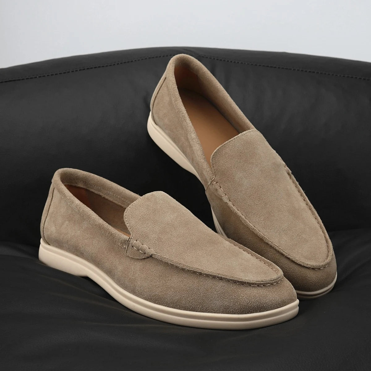 Suede old money Loafers